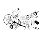 Craftsman 917378891 wheels/tires/bag diagram