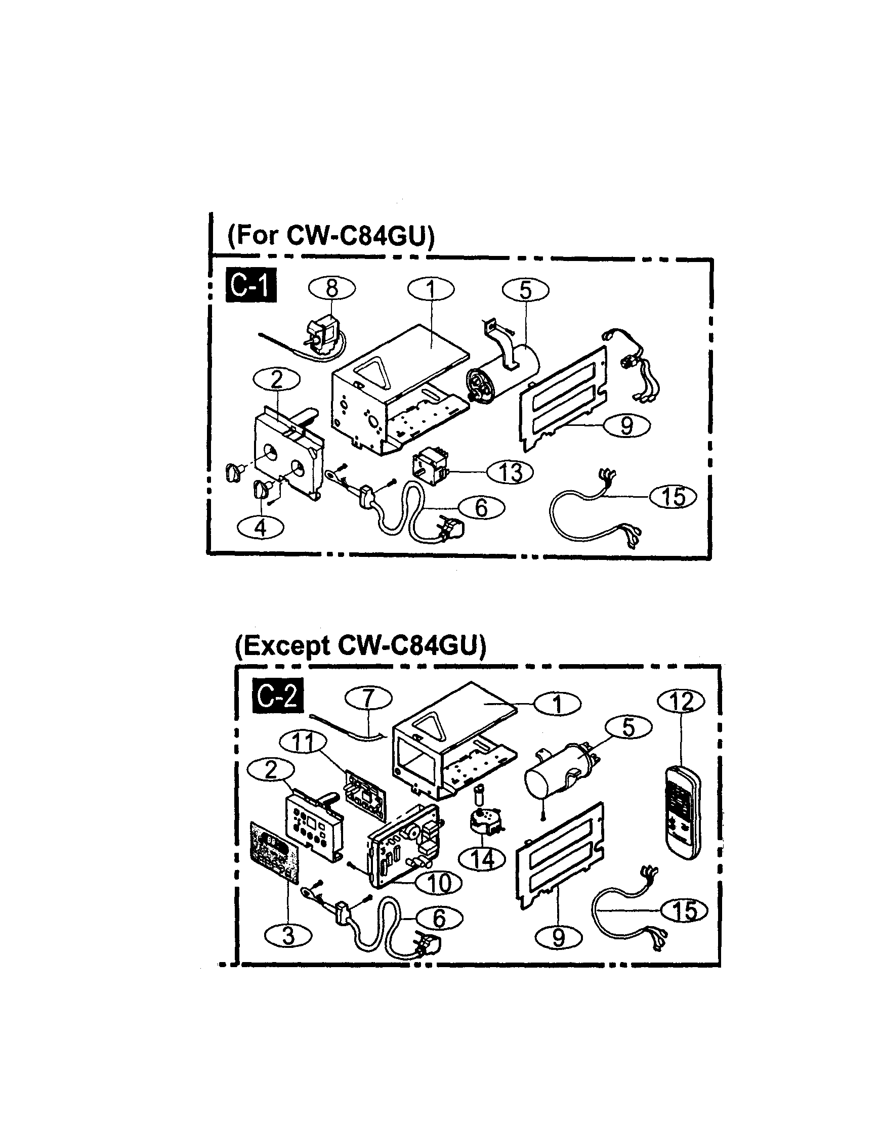 Control box assembly