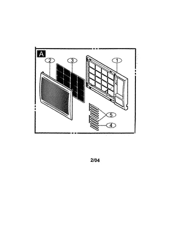 Front grille assembly