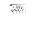 Panasonic CW-XC184HU control box assembly diagram