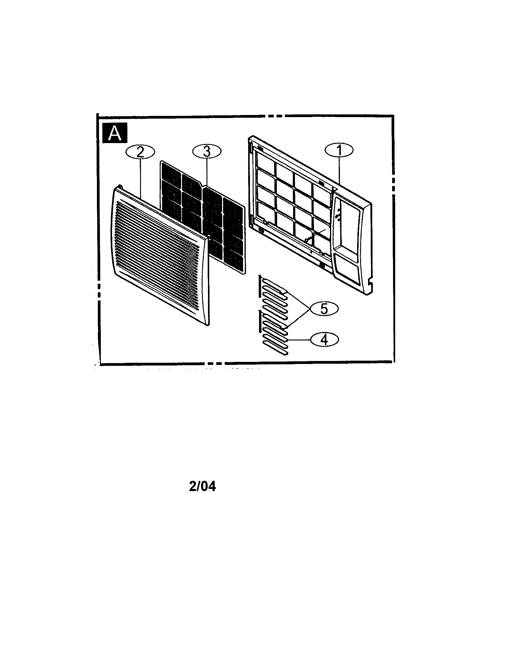 Front grille assembly