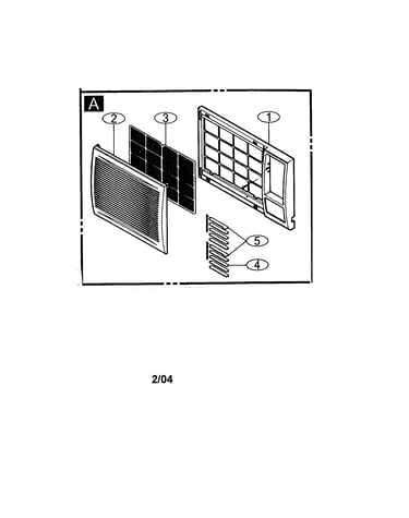 Front grille assembly
