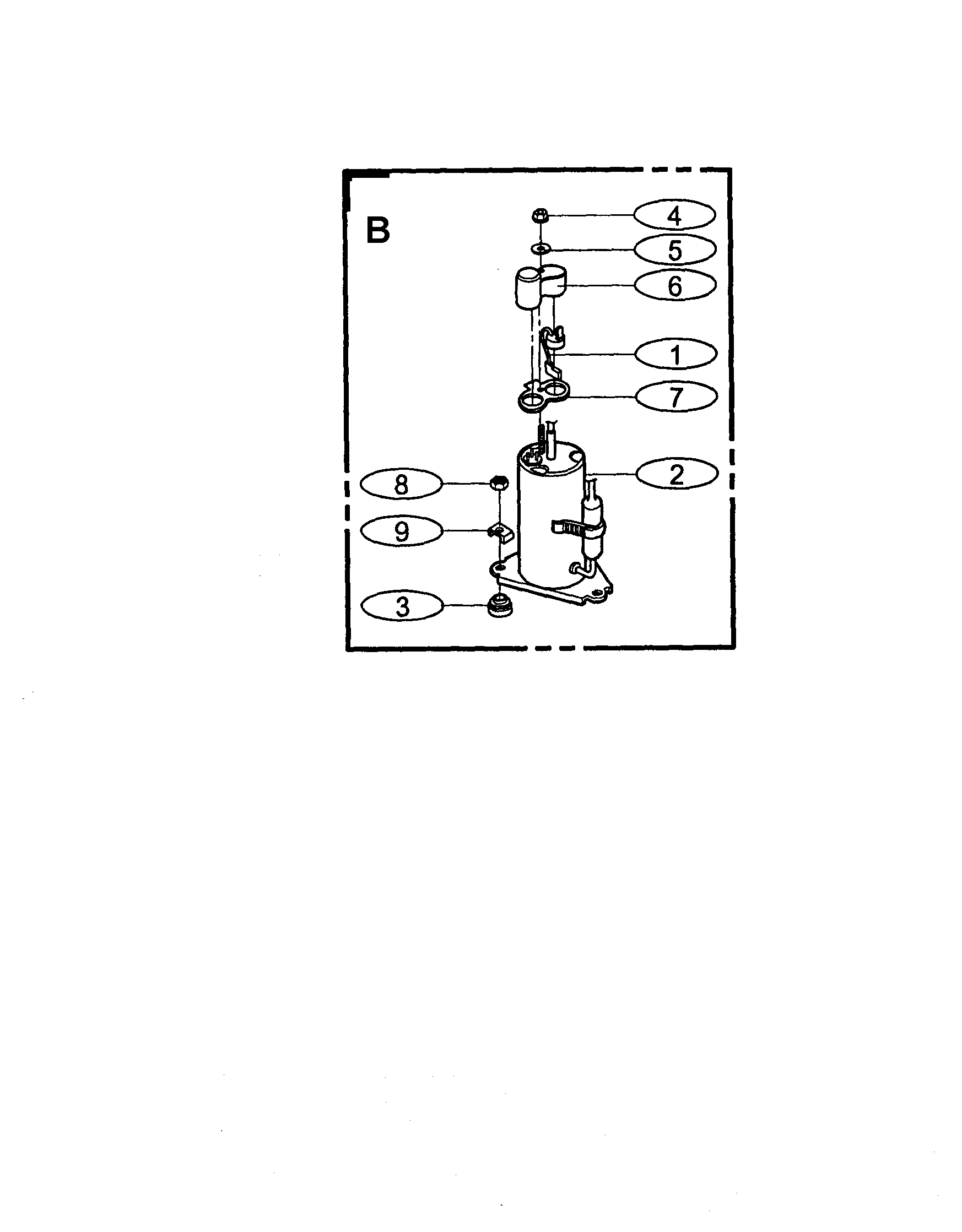 Compressor/overload protector