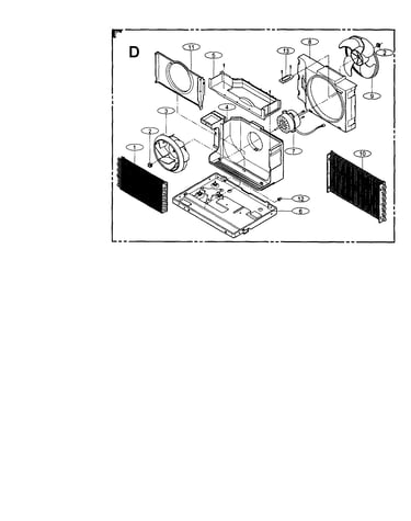 Motor/evaporator