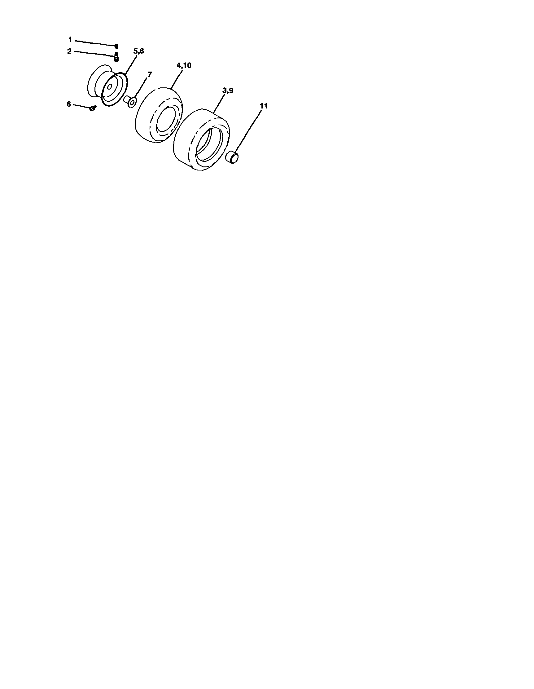Wheels and tires