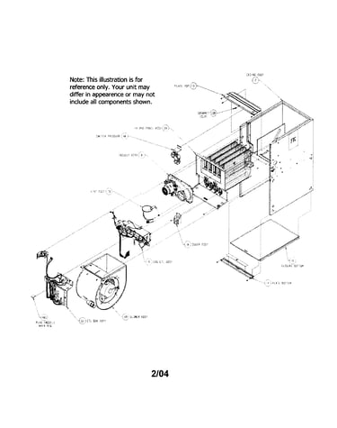 Casing and blower