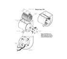 Carrier 58CTX07010016 blower assembly diagram