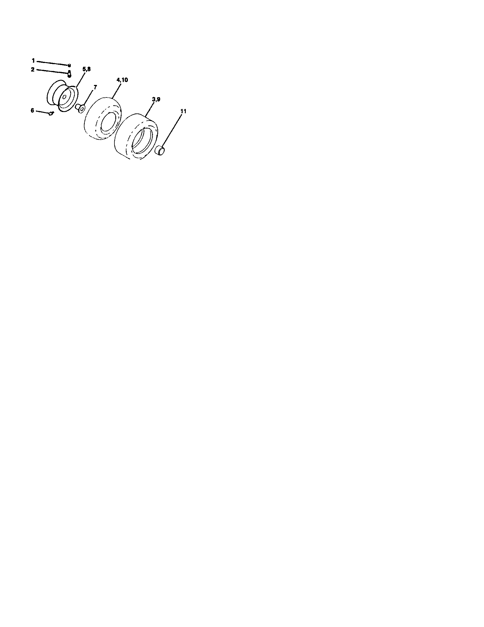 Wheels and tires