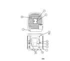Carrier 38YDB024 SERIES310 outlet grille / top cover diagram
