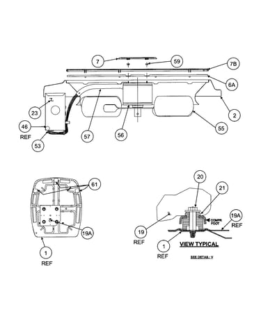 Base pan / fan - prop