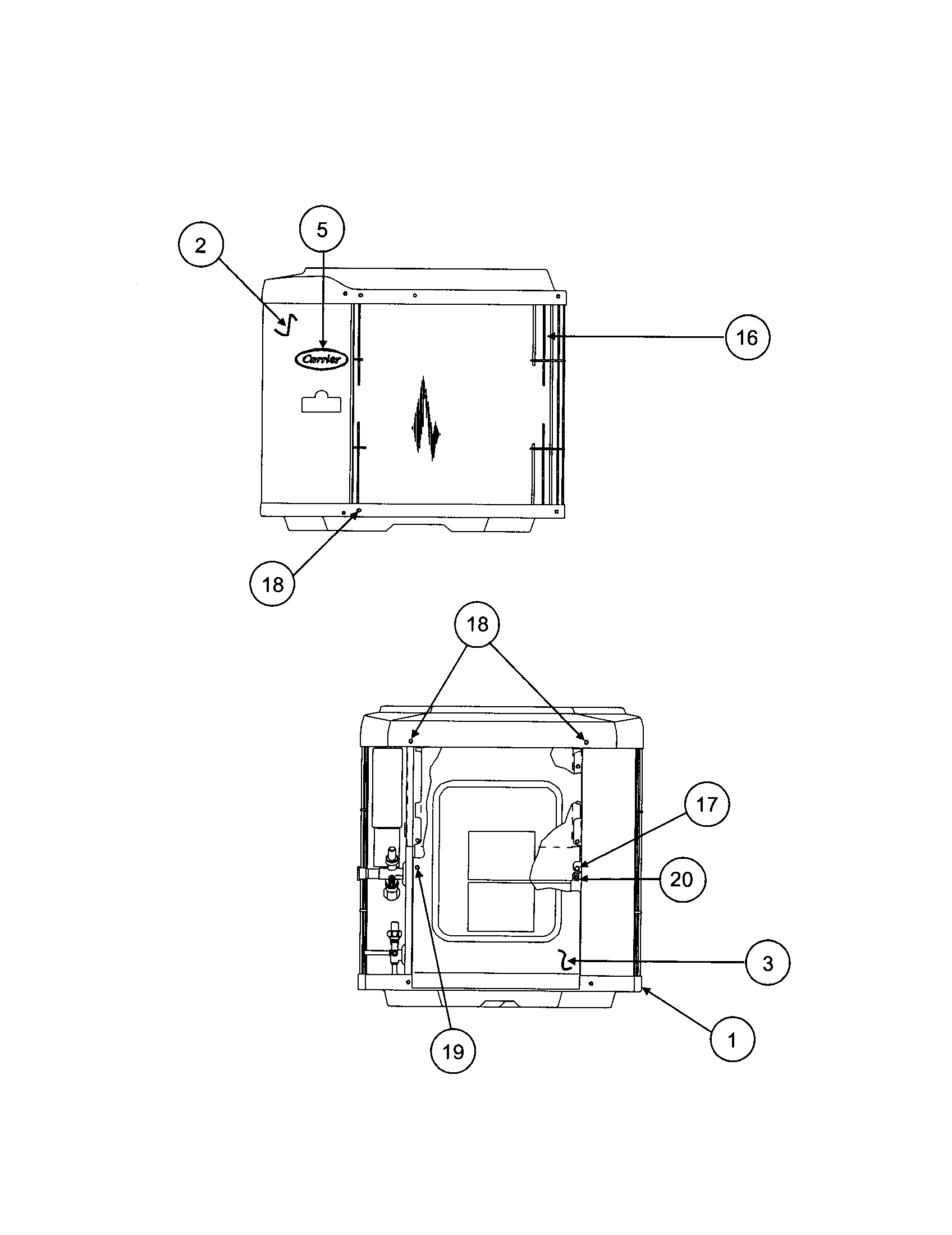Inlet grille / access panel