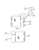 Inlet grille / service panel