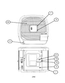 Outlet grille / top cover