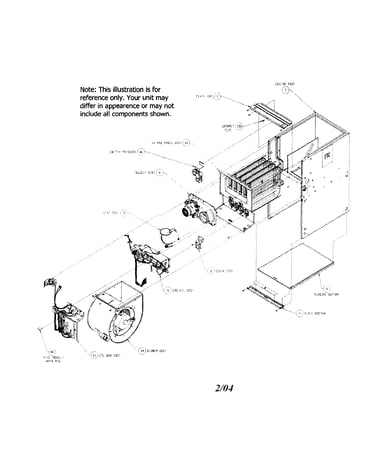 Blower and casing
