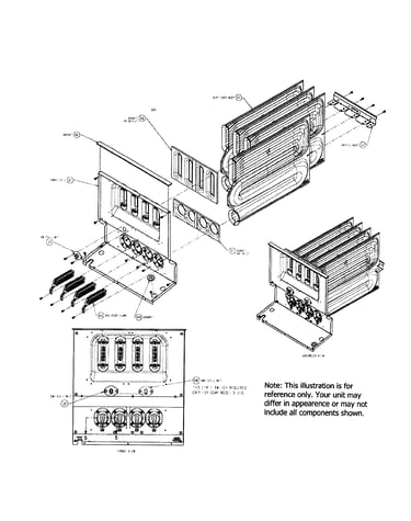 Hx and panel assembly
