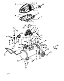 Top cover/pump/motor tank