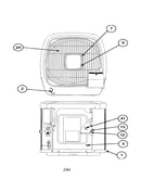 Outlet grille / top cover