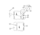 Carrier 38TXA036 SERIES330 inlet grille / service panel diagram