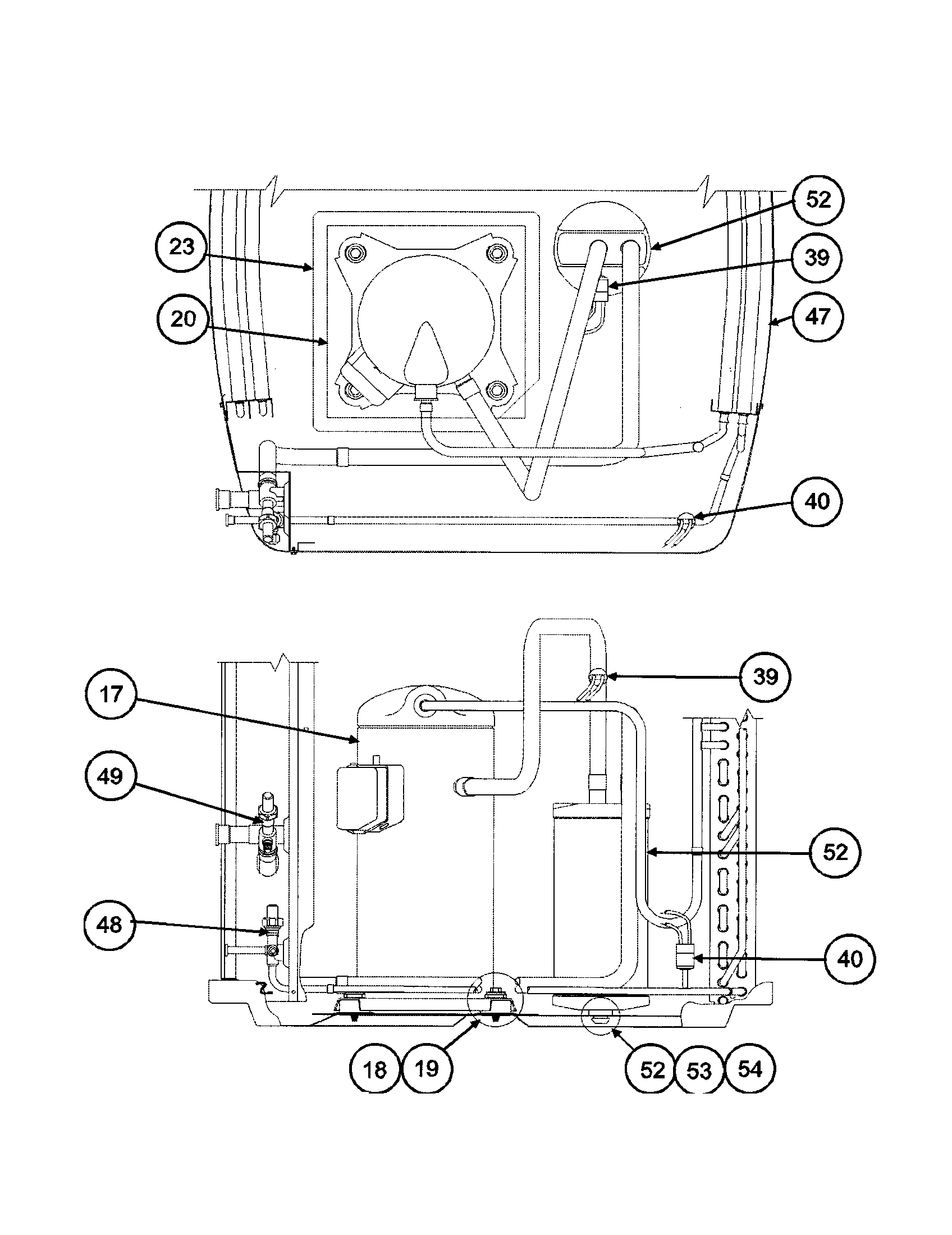 Compressor and condenser
