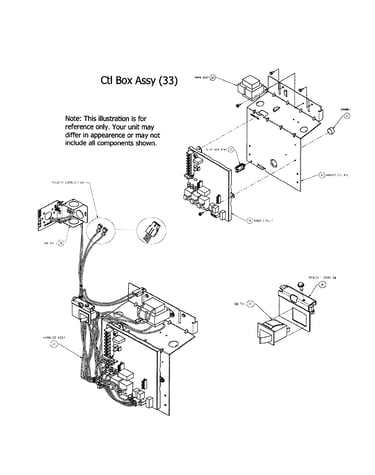 Control box assembly