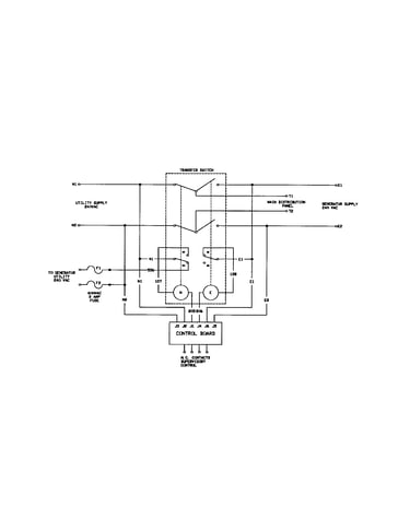 Transfer switch schematic