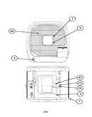 Outlet grille / top cover