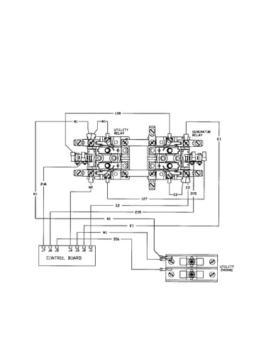 Transfer switch wiring diagram