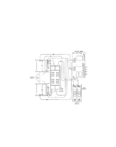 Wiring diagram - transfer switch