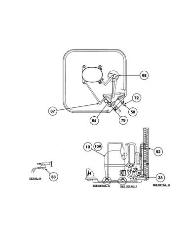 Compressor / condenser coil