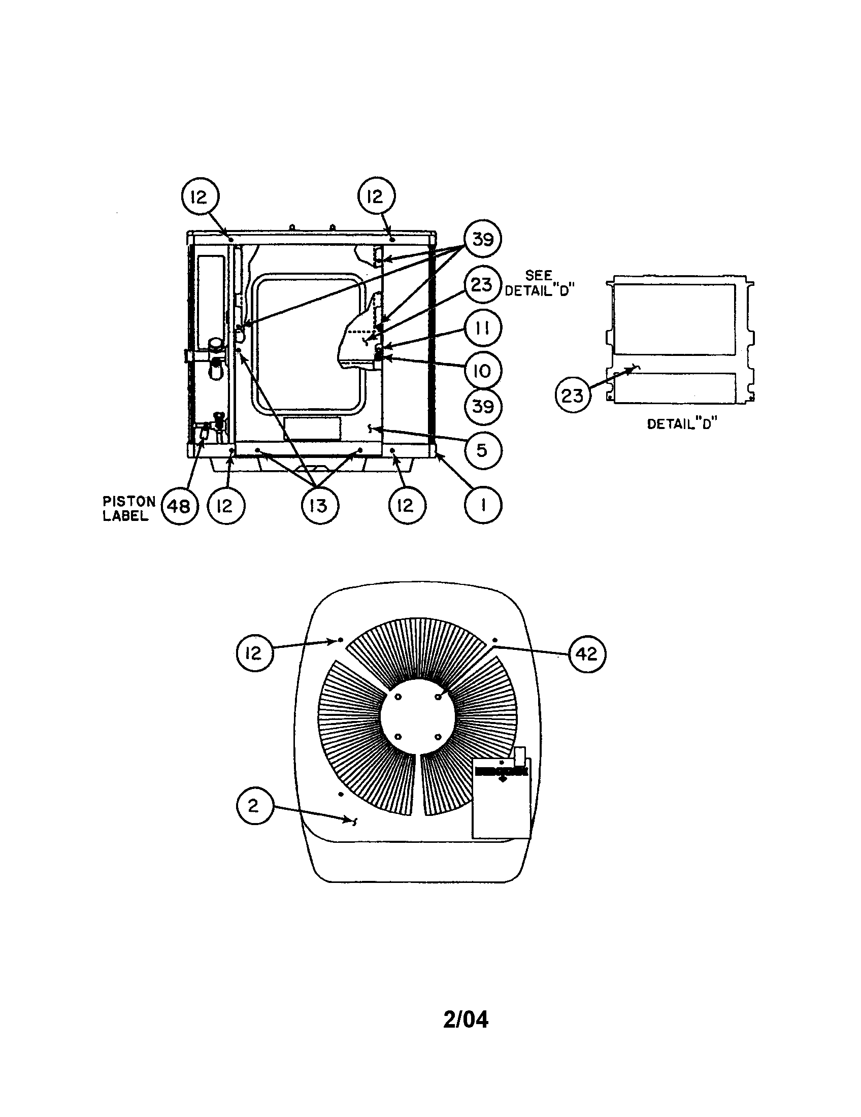 TOP AND CONTROL BOX COVERS