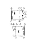 Inlet grille / service panel