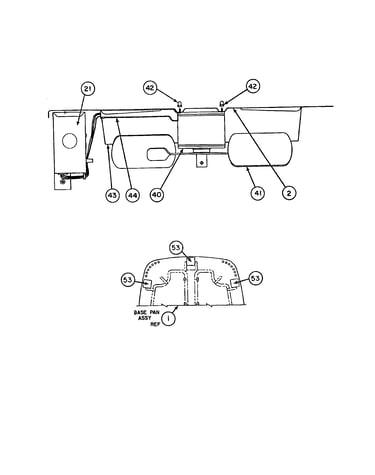 Fan blade / pan, base