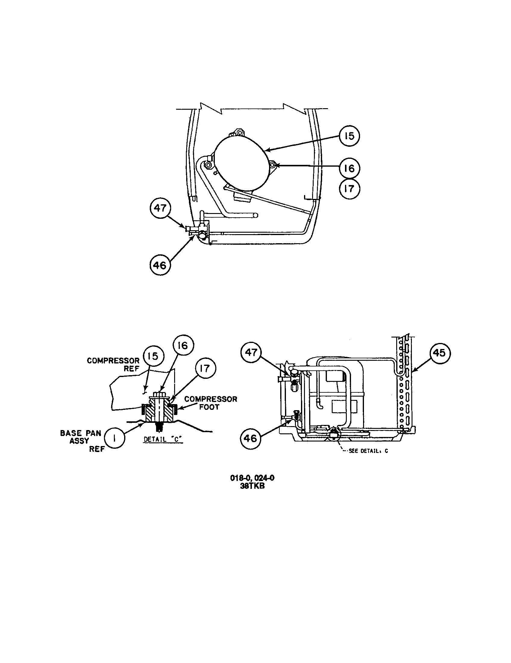 COMPRESSOR / CONDENSER COIL