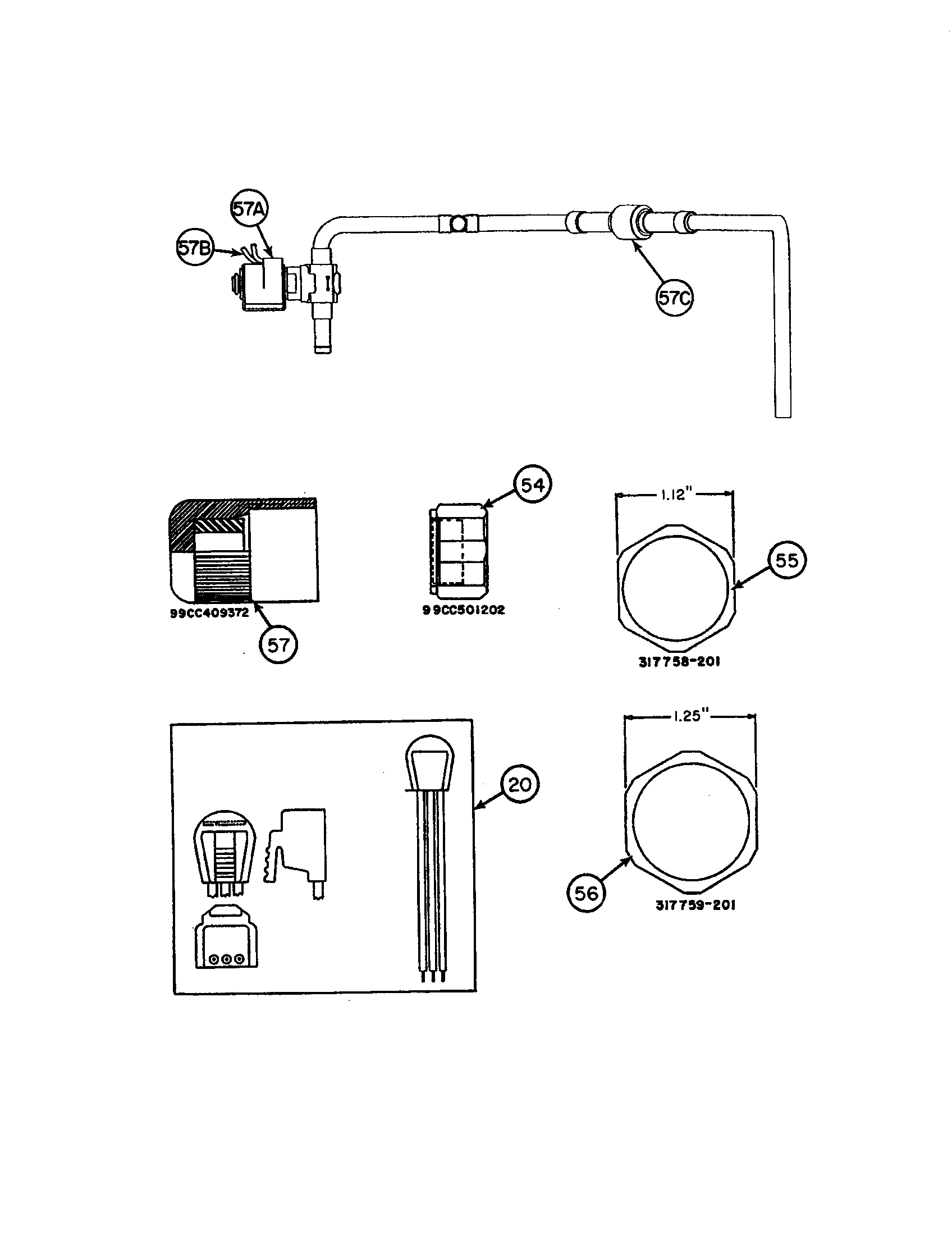 STEM-CAP/COMPRESSOR PLUG