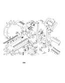 Console/walking belt/handrail/motor