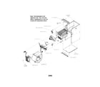 Carrier 58CTX07010012 blower and casing diagram