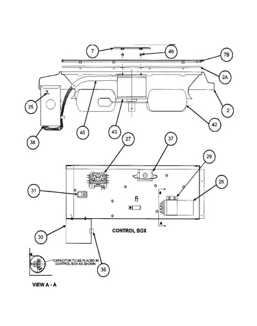 Control box / fan blade