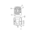 Carrier 38TDB024300 outlet grille / top cover diagram