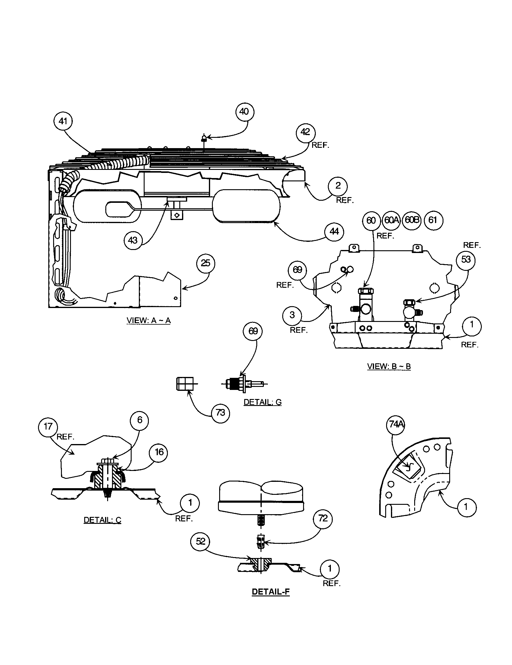 FAN BLADE/RACEWAY