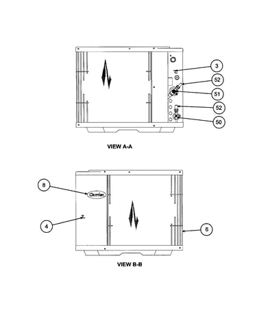 Inlet grille / service panel