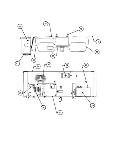 Control box / fan blade