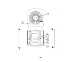 Carrier 38YKC024 SERIES320 outlet grille / top cover diagram