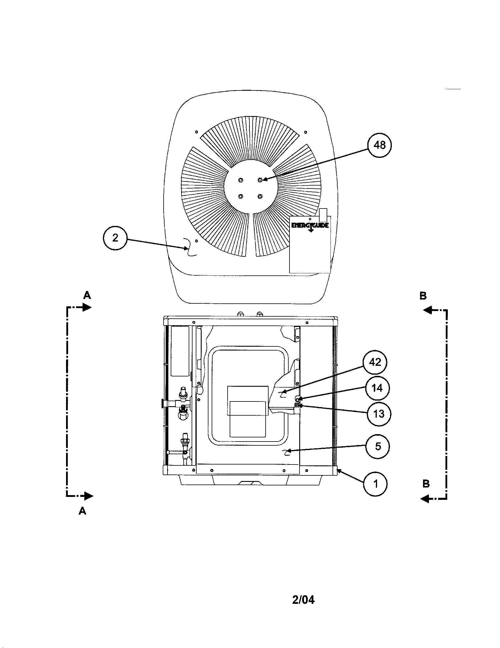 Outlet grille / top cover