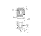 Carrier 38YDB060 SERIES320 outlet grille / top cover diagram
