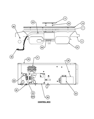 Control box / fan blade