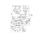 Briggs & Stratton 120412 carburetor/kits/gaskets diagram