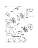 Starter-rewind/blower housing