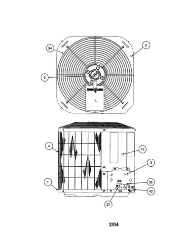 Outlet grille / top cover
