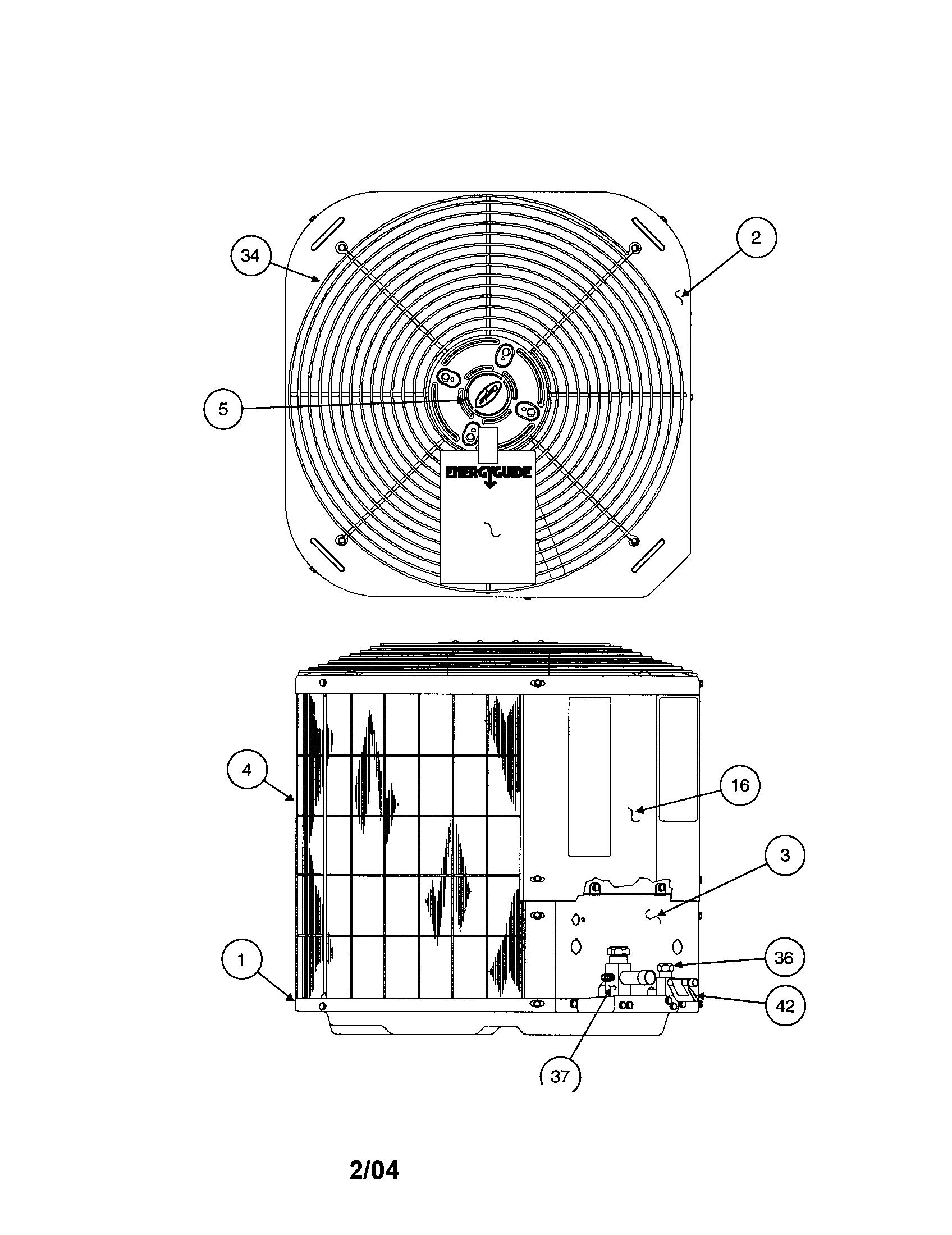Outlet grille / top cover