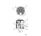 Carrier 38BRG048 SERIES310 outlet grille / top cover diagram